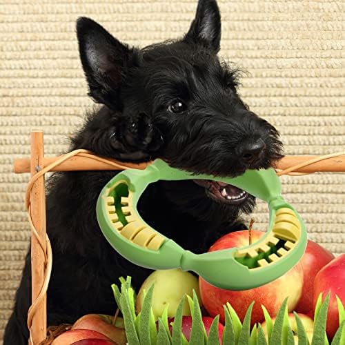Durable Dog Chew Toys for Average Chewers - Dog Toy Treat Dispenser stuffable Tough Dog Toys for Small Medium Large Dogs Puppy Pet Teething Toys-Medium