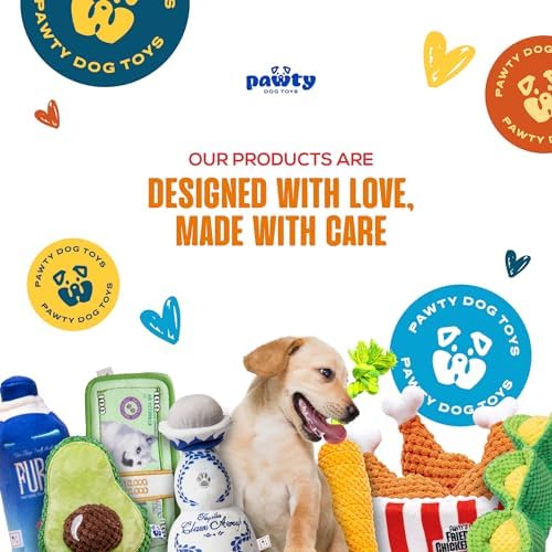 PAWTATO Chips - Interactive Plush Snuffle Dog Toy with Crinkle Paper - Hide and Seek Snuffle Puzzle Dog Toy - Dog Enrichichment - Mental Stimulation Stress Relief - Durable Tough