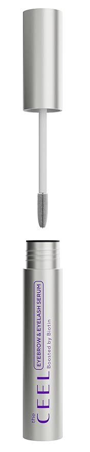 The Ceel Lash & Brow Serum with Peptide Complex, Biotin, Arginine & Castor Oil – Eyelash & Eyebrow Enhancing Serum for Fuller, Thicker Looking Brows & Lashes – 6 ml