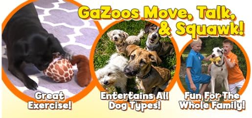 Interactive Dog Toy (Ellie), Motion Activated Bouncing Talking Pet Toy, Exercise and Entertainment for Dogs and Puppies