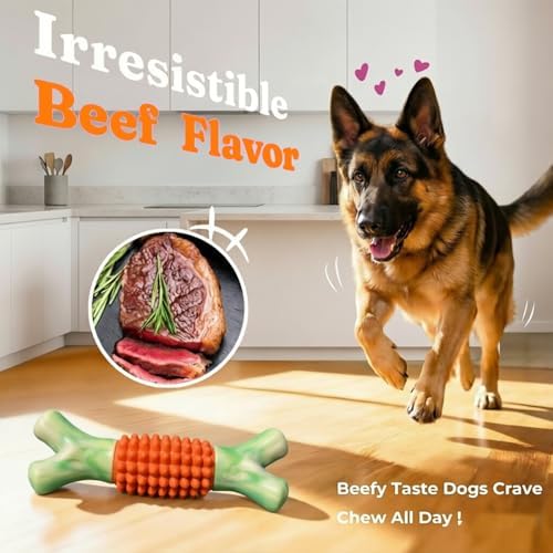 Dog Toys for Aggressive Chewers, Tough Stick Chew Bone