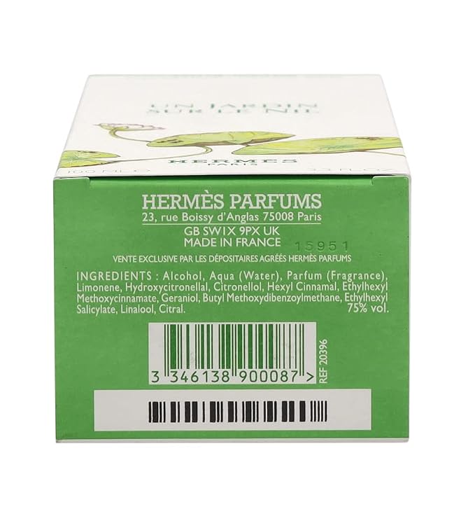 Un Jardin Sur Le Nil by Hermes 3.3 oz Eau de Toilette Spray