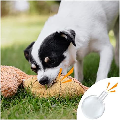 WishLotus Replacement Squeakers for Dog Toys, 45mm Toy Noise Maker Plush Toy Repair Reed Insert Airbag Replacement for Dog Cat Toy Repair Round(Large 10pcs)
