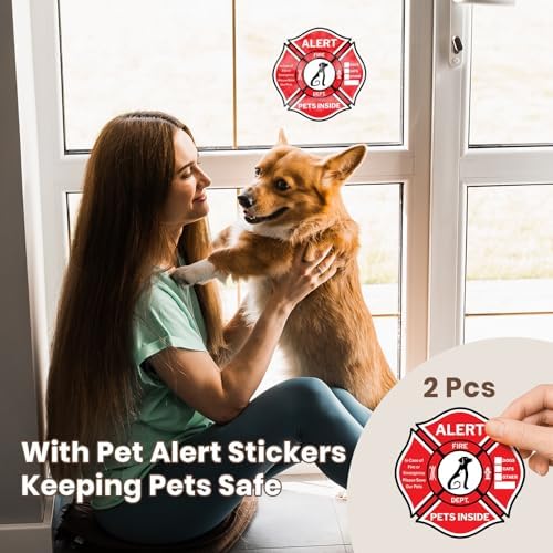 3-Flap Dog Door, Doggy Door, Doggie Door, Cat Door for Install in Interior and Exterior Doors, Insulation Flap, 2 Magnetic Flaps, Closing Panel, Never Rust, for Pets Up to 45lb
