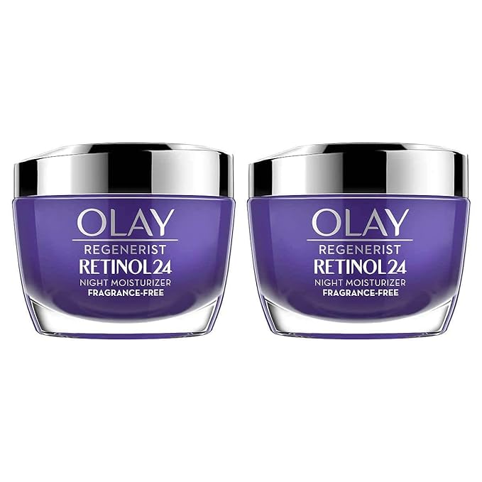 Olay Olay Regenerist Retinol 24 Night Creamcount 2 X 1.7 Ounce ( Net Wt 3.4 Ounce ),