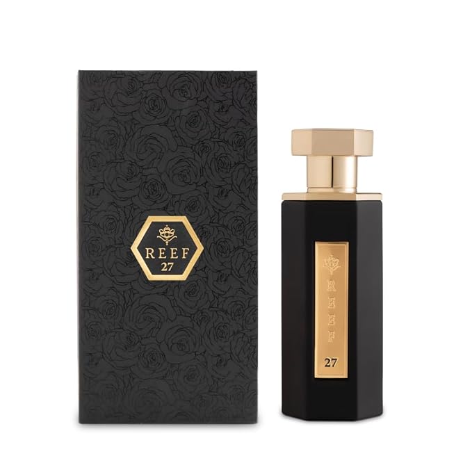 Reef Perfumes Luxury Unisex, Men's & Women's Perfume - Eau de Parfum 100ml (3.4oz) - Bold Long-Lasting Arabic-Inspired Scents (3.4OZ, Reef 27)
