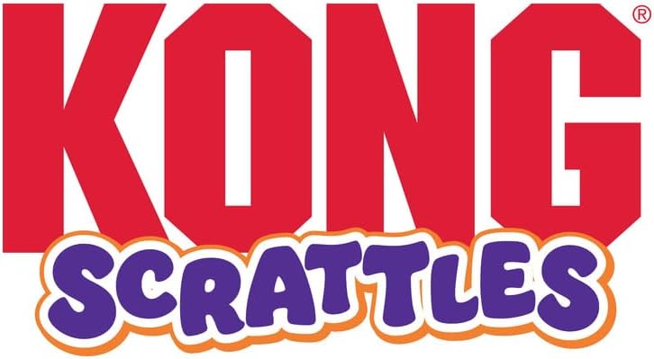 KONG Scrattles Chicken Duos – Chicken and Egg - Crinkly, Rattling Cat Toys with Catnip for Active Play