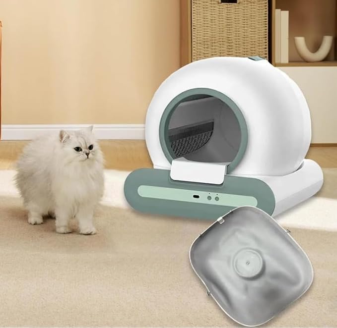 Silicone Litter Pad Accessory Anti Bite Leakproof Anti Scratch Replacement Easy to Clean for Automatic Cat Parts 19.49x15.75x0.39inch