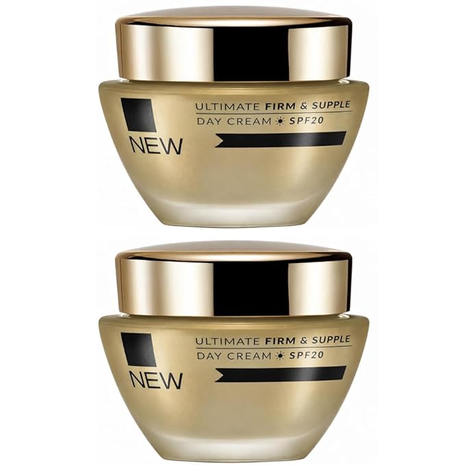 Ultimate Day Cream, Anti-Aging Moisturizer for Women 40-65, SPF 20, 1.7 fl oz, Set of 2