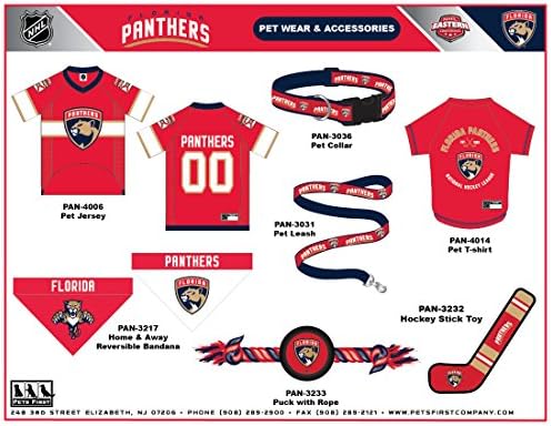 Pets First NHL Collar for Dogs & Cats. Adjustable, Cute, & Stylish! The Ultimate Hockey Fan Collar!