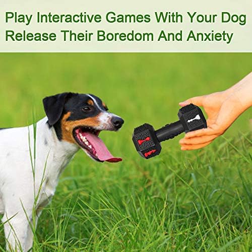 Dog Chew Toys for Aggressive Chewers,Food Grade Non-Toxic Dental Pet Toy,Tough Durable Indestructible Dog Toys for Small Medium Dogs.Black(8IB-15IB)