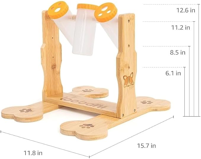 Dog Puzzle Toy - Interactive Treat Dispenser for Mental Stimulation & Boredom Relief, Slow Feeder for Small to Large Dogs (11x15 in)