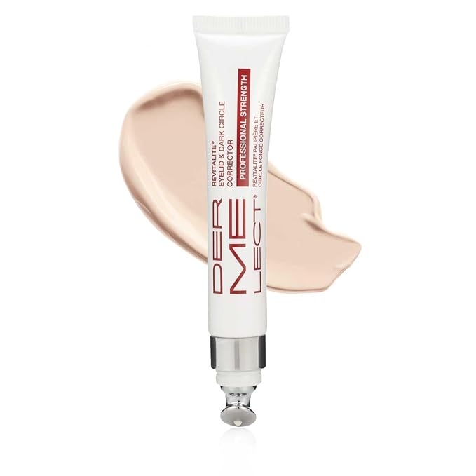 Dermelect Revitalite Eyelid & Dark Circle Corrector- Professional Strength, Anti-Aging Eye Cream with Peptides, Brightening & Tightening Ingredients- Dark Circles, Puffiness, Droopy Eyelids & Wrinkles