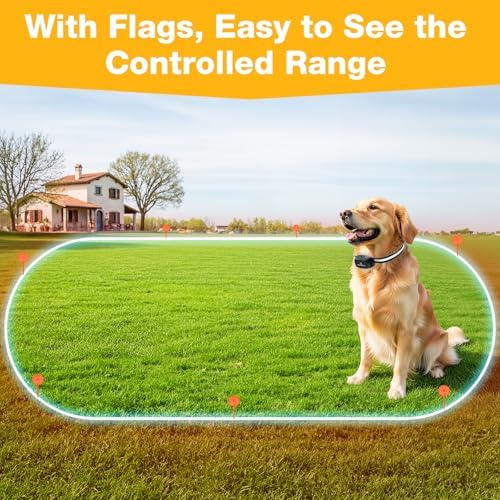 MASBRILL Electric Wired Dogs Fence for 1 Dog, Underground Ground