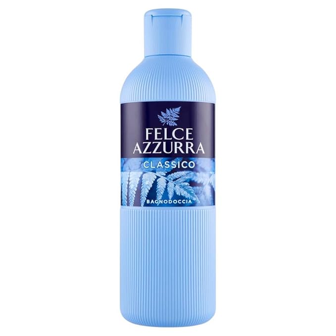 Felce Azzurra Original - The Timeless Essence Body Wash - New Rich And Velvety Formula - Envelops Your Skin With A Gentle And Light Lather - Provides Extra Hydration - For All Skin Types - 22 Oz