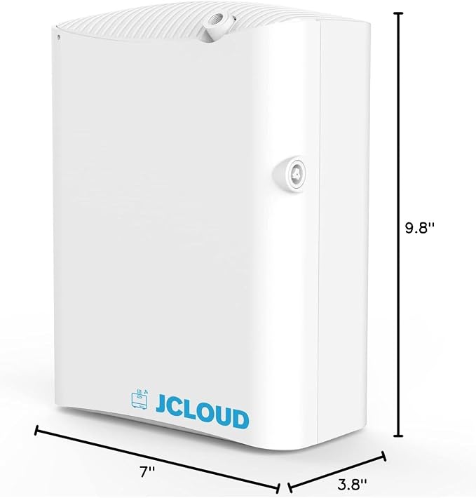 JCLOUD Smart Scent Air Machine Pro for Home, HVAC Scent Diffuser for Essential Oils 500ML with Cold Air Technology, Waterless Aromatherapy Diffuser Cover Up to 4500 Sq.Ft, White