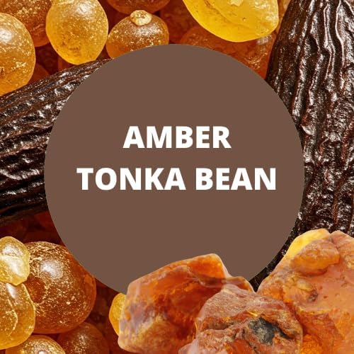 Copper Creek Amber Tonka Bean (Type* Compatible with) Scented Crafting Fragrance Oil for Bath and Body Products, Perfumes and Candles, 4 Oz