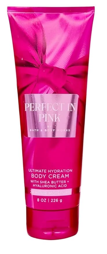Bath & Body Works Ultimate Hydration Body Cream Gift Set For Women, 8 Fl Oz (8 Fl Oz Pack of 1, Perfect In Pink)