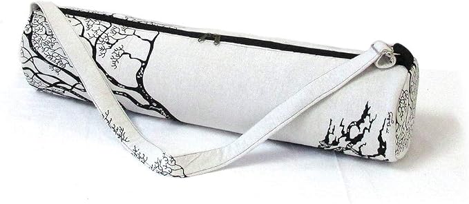 INDIAN CRAFT CASTLE ICC Yoga Mat Bag Carrier Full-Zip Exercise Yoga Mat Carry Bag for Women Men with Multi-Functional Storage Pockets and Adjustable Shoulder Strap 26X6 Inches