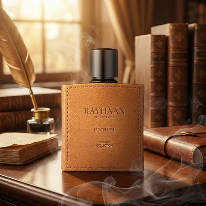 Rayhaan Corium for Men Eau de Parfum Spray, 3.4 Ounce