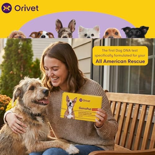 ORIVET GenoPet Rescue Dog DNA Test, Breed ID, Health, Easy At-Home Swab Kit | Results in 3-5 Weeks