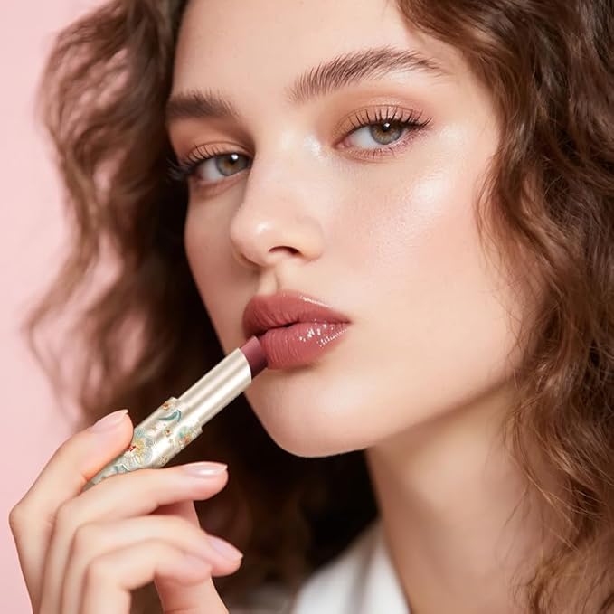 CATKIN Glossy Lip Balm 3pcs Gift Set, Ultra Hydating Glow Lip Tinted Jelly Plump Melting Balm Shea Butter Repair Soothing For Dry Lips Dewy Finished 0.12 oz 02