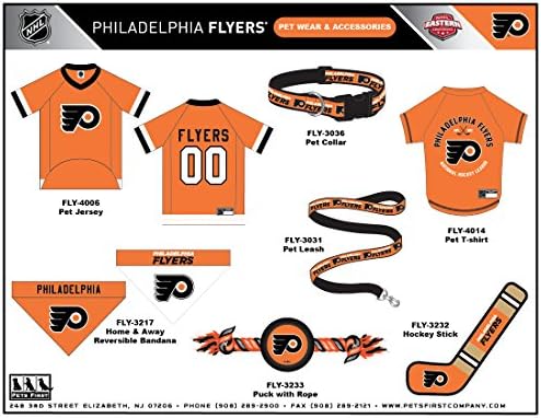 Pets First NHL Collar for Dogs & Cats. Adjustable, Cute, & Stylish! The Ultimate Hockey Fan Collar!