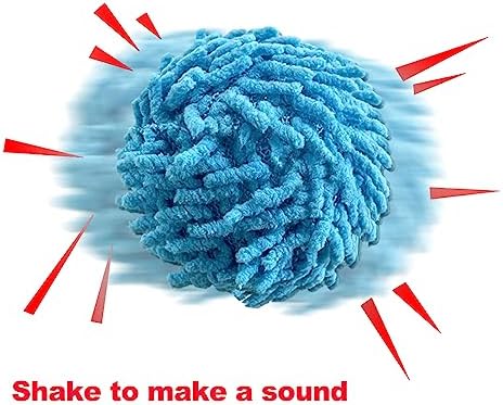 9Pcs Fuzzy Cat Ball Toys - Safe Pom Pom Balls for Indoor Cats, Kitten Chasing Toys with Bell (Multicolor)