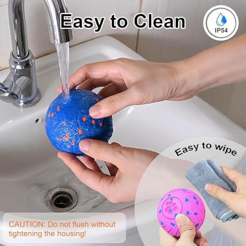 Interactive Dog Toy Ball with Remote: Automatic Bouncing, Vibration and Jumping Action Interactive Toy, Durable Duraspin for Aggressive Chewers, Rechargeable, for Indoor & Outdoor Use Pink