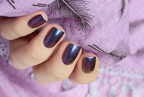 ILNP Peace (H) - Blue, Purple, Fuchsia, Pink, Gold Ultra Chrome Color Shifting Holographic Nail Polish