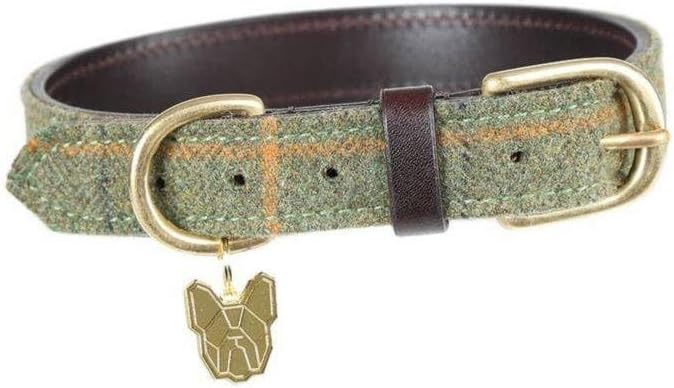 Shires Digby & Fox Tweed Dog Collar