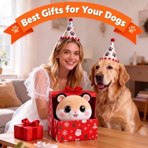 Interactive Dog Toys for Small Medium Large Dogs to Keep Them Busy(Hamster)