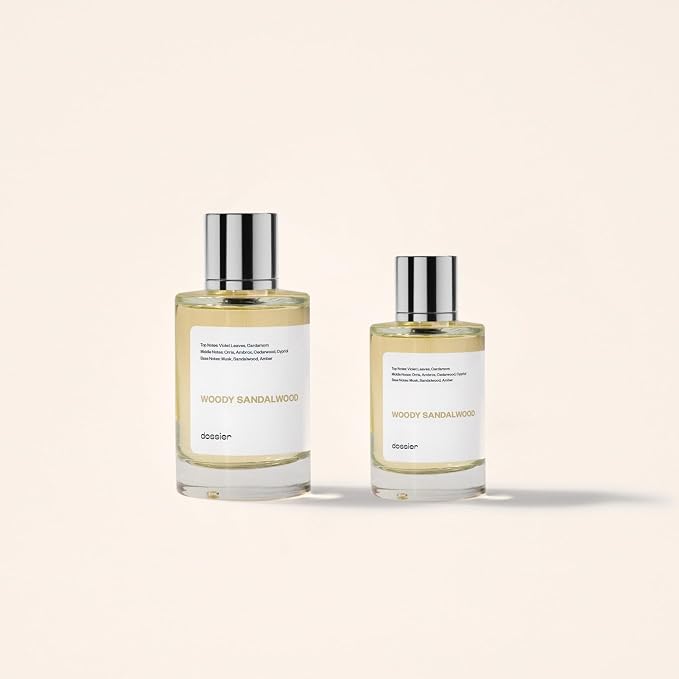 Dossier - Eau de Parfum - Woody Sandalwood - Inspired by L.e L.ab F.ragrances' S.anta.l 33 - Unisex - 3.4 Fl 0z (100ml)