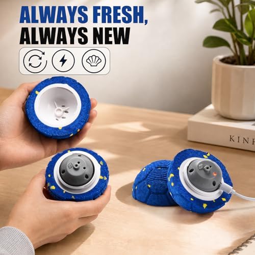 vinkey Interactive Dog Ball Toy, Automatic Moving Bouncing Rolling Smart Dog Toy, E-TPU Durable Motion Activated Ball, IP54 Splash Proof for Medium Large Active & Smart Dogs Indoor Outdoor