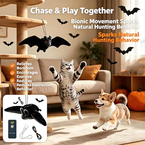 2026 New Flying Bat Dog Toy, Flying Bat Dog Toy Interactive