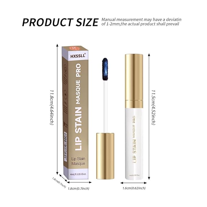 Lip Stain Peel Off – Long Lasting Waterproof Lip Tint, Smudge Proof Transfer Resistant Lip Stains Tattoo,High Pigment Matte Lip Color, Kiss Proof Peel Off Lip Stain Masque,All-Day Stay Lip Makeup 04#