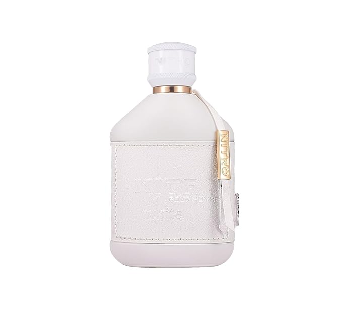 Dumont Nitro White 3.4 Fl Oz Eau De Parfum for Men – Clean Fresh Fragrance – Everyday Signature Scent