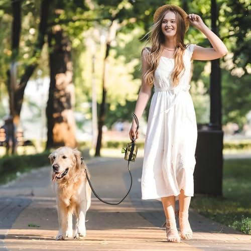 Navy Camouflage Camo Dog Poop Bag Holder Military Waste Bag Dispenser for Leash Portable Poop Bag Carrier Pouch for Dogs