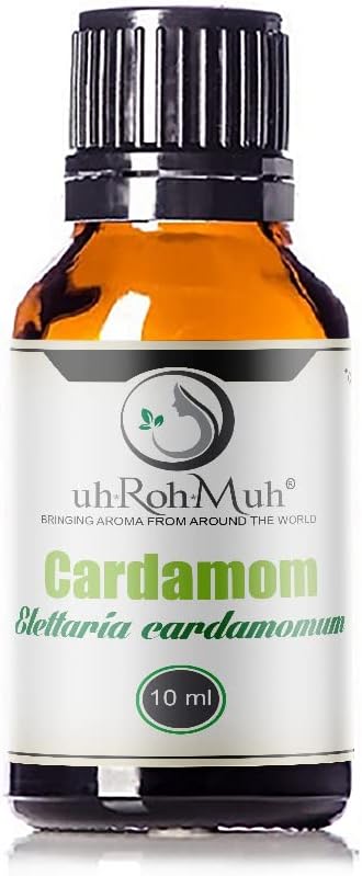 Cardamom Essential Oil || CO2 || Pure & Unadulterated || Therapeutic Quality || India (10ml w/Euro Dropper)