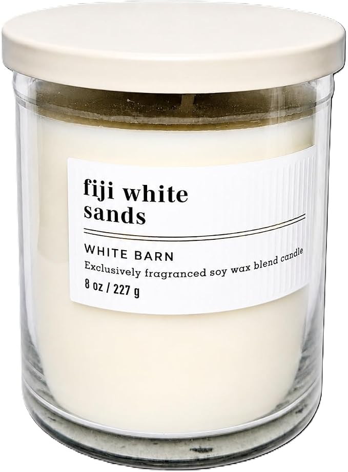 Bath & Body Works Single Wick Candle - 8 oz Each (Fiji White Sands)