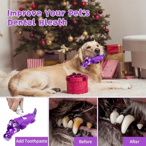Fuufome Dog Chew Toys for Aggressive Chewers, Tough for Medium Large Breed
