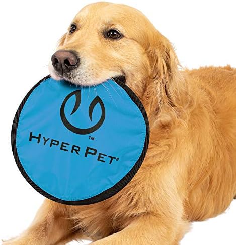Hyper Pet Flippy Flopper Flying Disc Soft Dog Toy 9 Inch, Floats, 6 Pack
