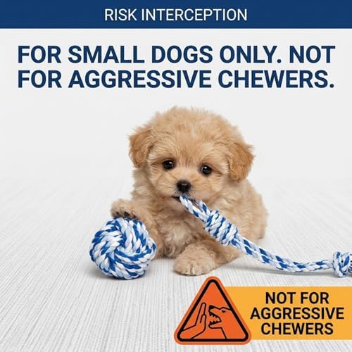 Puppy Teething Toys for Small Dogs, 5 Pack