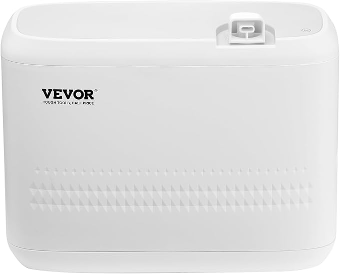VEVOR Upgrade HVAC Scent Diffuser for Whole House, 850ml Bluetooth Smart Essential Oil Diffuser with Cold Air Tech, Waterless Scent Air Diffuser, Cover Up to 4500 Sq.Ft for Large Room, Hotel, Office