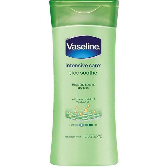 Vas Ic Lot Aloe 10z(New) Size 10z Vaseline Intensive Care Lotion Aloe 10z Ea