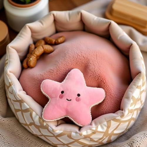Dog Toys for Small Dogs,Starfish Squeaky Toy, Soft Plush Vocal Dog Plaything Pets Supplies, Squeaky Toys/Chew Toys for Medium Large Dog, Squeak Toys, Pet Toys