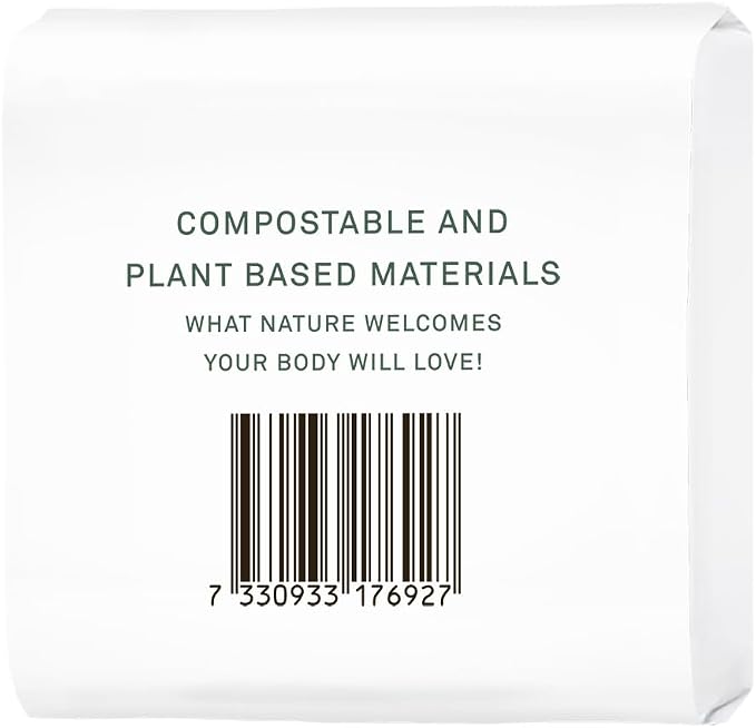 Eco by Naty Panty Liners for Women – Liners for Daily use, Eco-Friendly Women’s Thin Discreet Panty Liners with Organic Cotton to Keep You Fresh (10 Count) (Pack of 2)