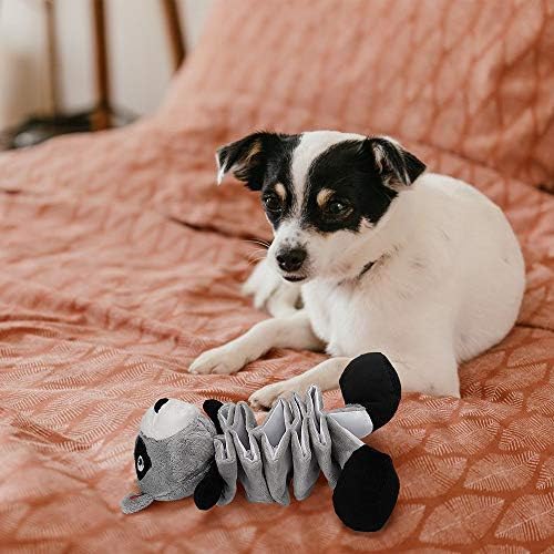 AWOOF Dog Squeaky Toys, No Stuffing Crinkle Plush Dog Toys