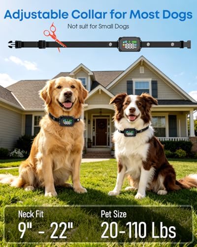 GPS Wireless Dog Fence for Dogs 18+ lbs, 33–1999 Yard Range, XL