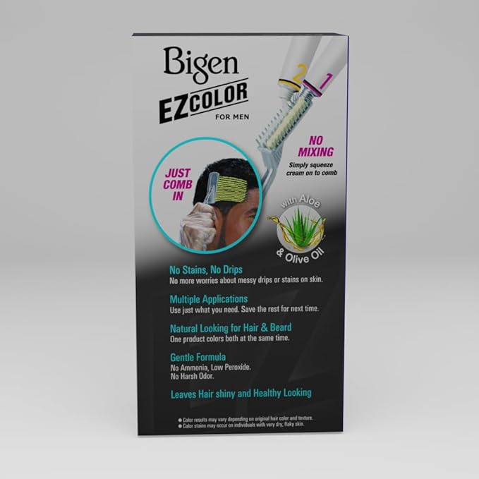 M4n Bigen EZ Color for Men Natural Brown - 3 Pack